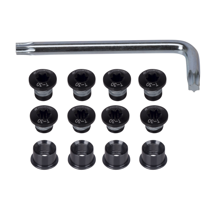  Bolt Kit+ wrench  Black  12pcs (triple) MTB