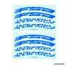 FSA GRADIENT WH STICKER Blue