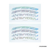 FSA GRADIENT WH STICKER Oil Slick