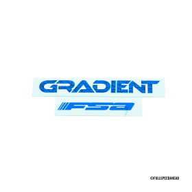 FSA GRADIENT 35 HANDLEBAR STICKERS_Blue